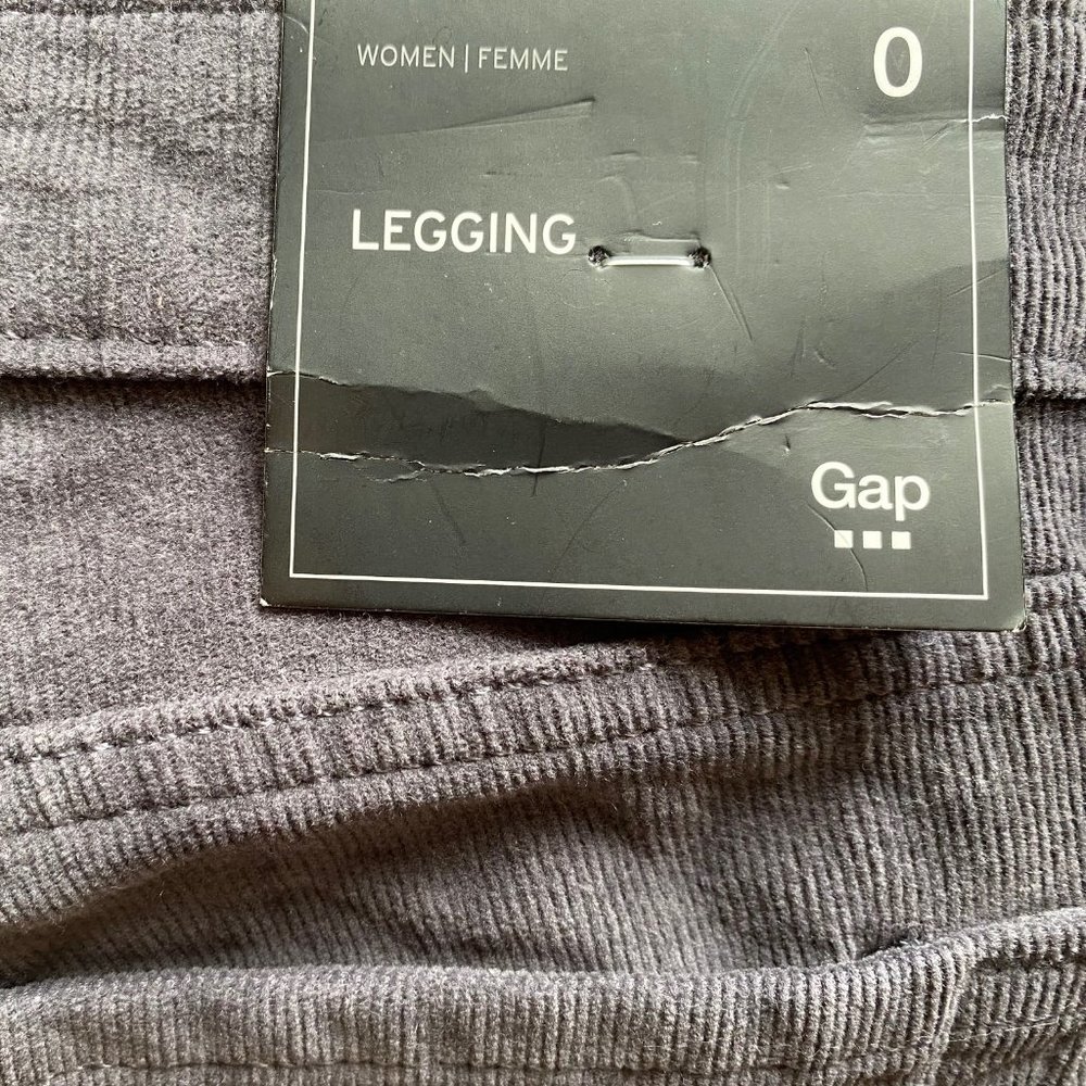 Gap Corduroy Legging/Jeans/Pants Gray